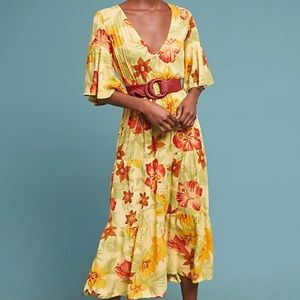 Anthropologie Midi Dress (Faithfull the Brand)